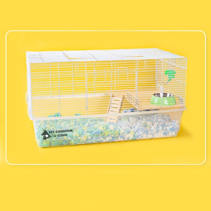 Lồng Siêu To 80x46x42cm Cho Hamster, Nhím, Sóc, Guinea pig