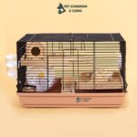 Lồng Hamster 47x30x30cm Gỗ 3 tầng
