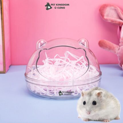 Nhà Tắm Hamster Gấu Mica