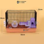 Lồng Hamster Full Phụ Kiện Size 58x38x32cm