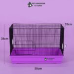 Lồng Hamster Không phụ kiện Size 58x38x32cm