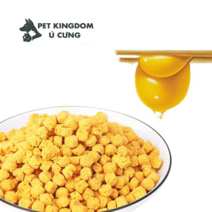 Ức Gà Sấy Khô, Lòng Đỏ Trứng, Viên Catnip Rau Củ Cho Chó Mèo Gói 20g