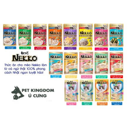 Pate Nekko Cho Mèo Mọi Lứa Tuổi Gói 70g