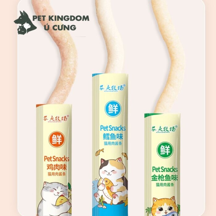 Súp Thưởng Cho Mèo NongFu Pet Snacks Gói 15g