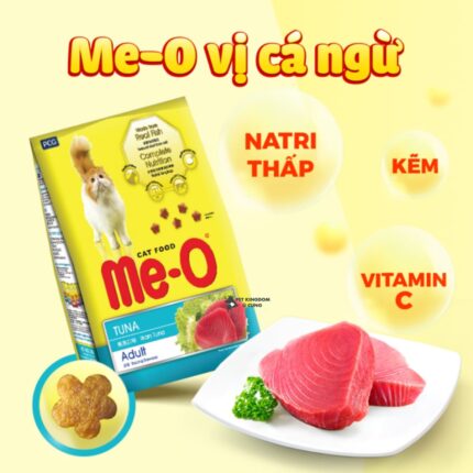 Thức Ăn Hạt Khô Cho Mèo Me-o Gói 350g